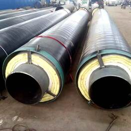 直埋鋼套鋼蒸汽保溫鋼管