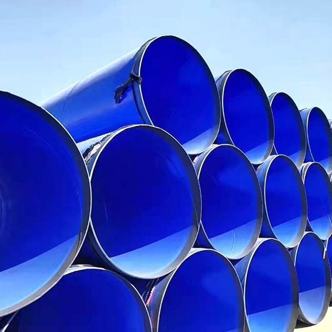 鋼管內(nèi)環(huán)氧外pe防腐 鋼管內(nèi)環(huán)氧外pe防腐