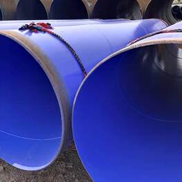 外3pe內(nèi)熔結(jié)環(huán)氧防腐鋼管